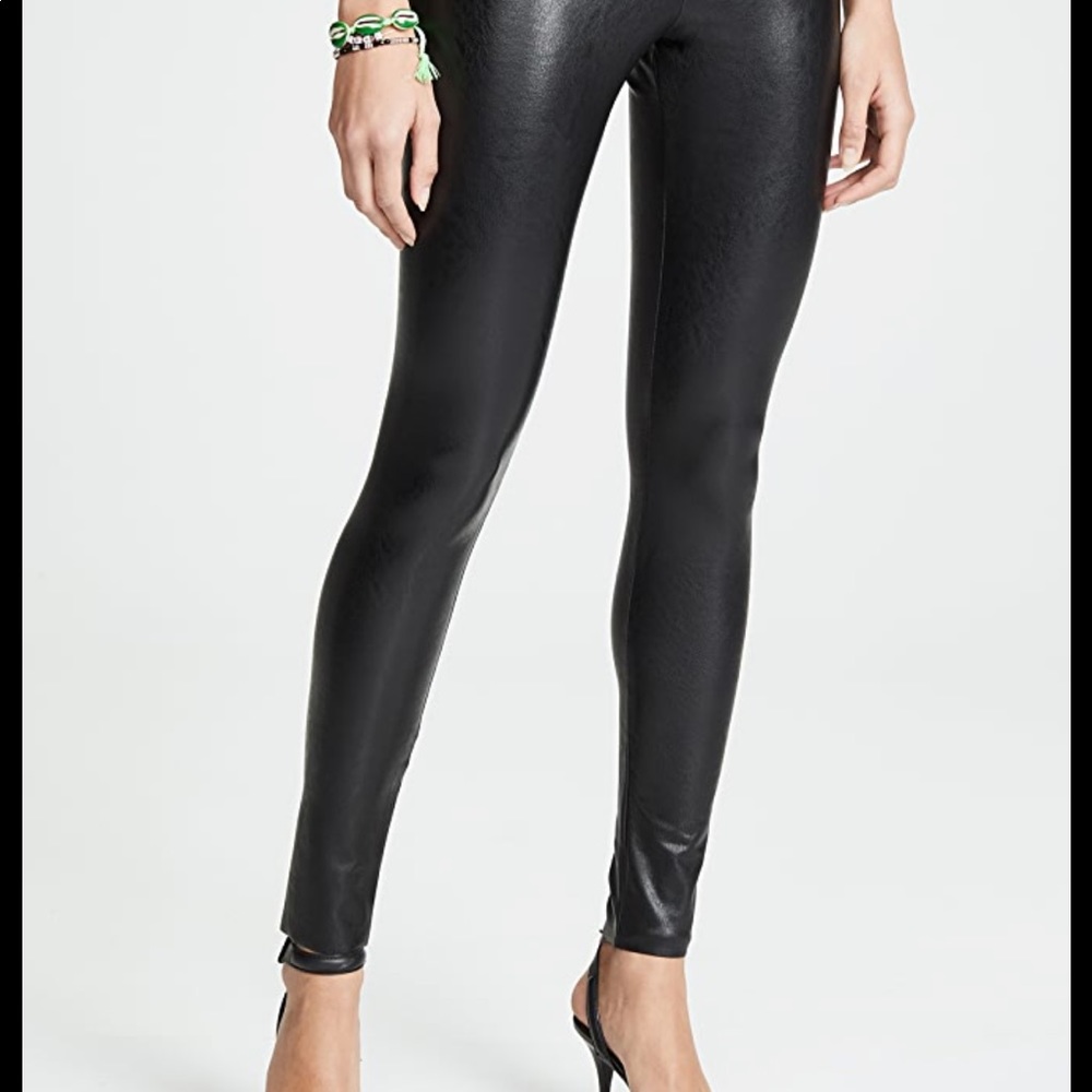 Commando faux leather leggings size small matte leather
